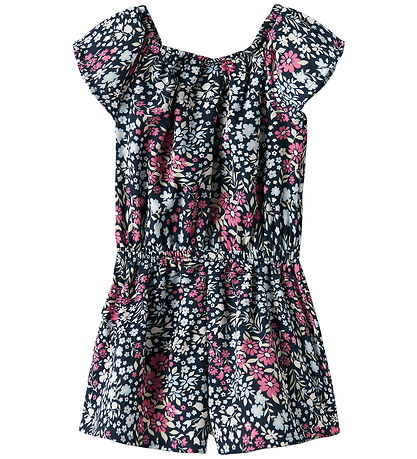 Name It Jumpsuit - NmfVinaya - Carmine Rose/Cute Flower