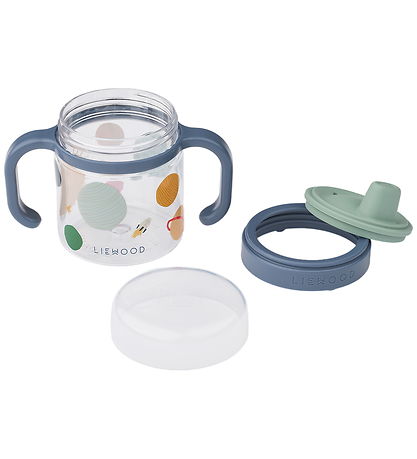 Liewood Cup w. Spout Lid - 280 mL - Universe/Classic Navy
