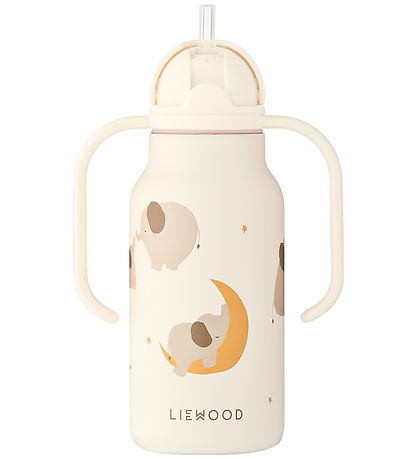 Liewood Water Bottle - Kimmie - 250 mL - Elephant/Cream From Cr