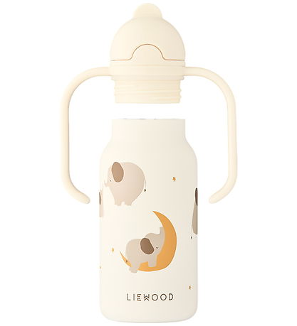 Liewood Water Bottle - Kimmie - 250 mL - Elephant/Cream From Cr