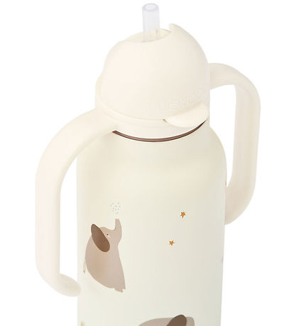 Liewood Water Bottle - Kimmie - 250 mL - Elephant/Cream From Cr