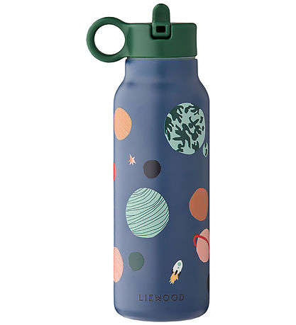 Liewood Water Bottle - Falk - 350 mL- Universe/Classic Navy