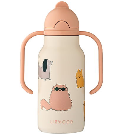 Liewood Drikkeflaske - Kimmie - 250 ml - Katter And Hunder/Sandy