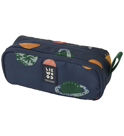 Liewood Pencil Case - Andrey - Universe/Classic Navy