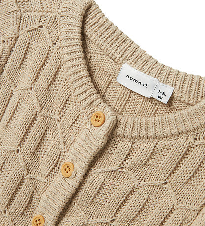 Name It Cardigan - Knitted - NbnLomma - Peyote