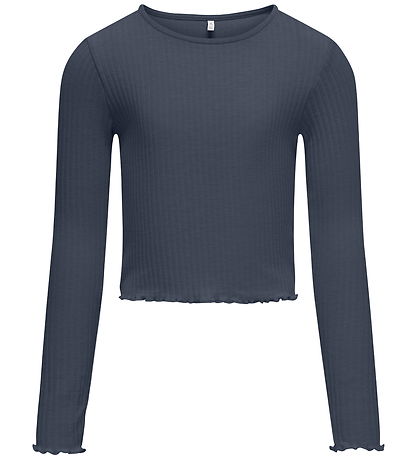 Kids Only Blússa - Rib - KogNella - Ombre Blue