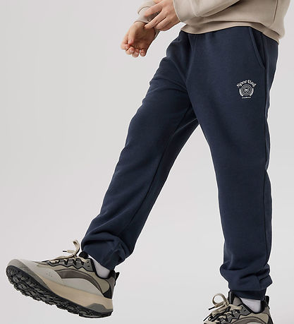 Name It Sweatpants - NkmDrian - Ombre Blue w. Print