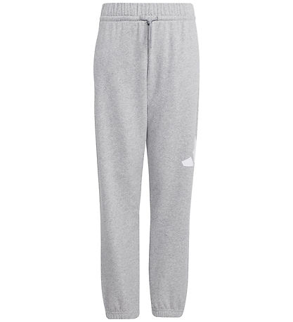 adidas Performance Sweat Set - Mgreyh/White w. Logo