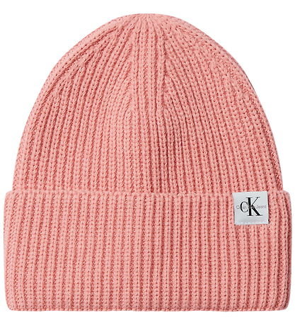 Calvin Klein Pipo - Neulottu - monogrammi - aprikoosinvioletti