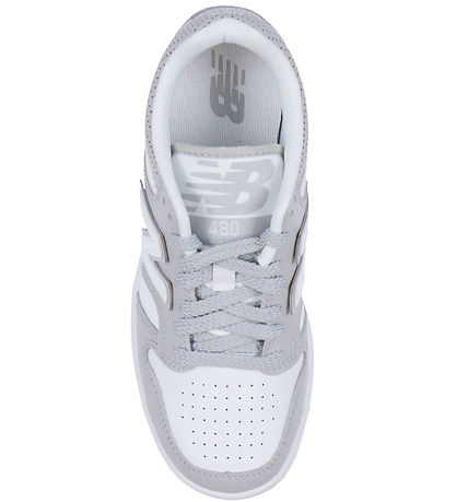 New Balance Skor - 480 - White/Regnmoln