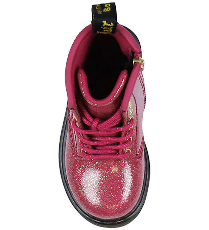 Dr. Martens Boots - 1460 T - Nebula Glitter - Fuchsia/Silver/G