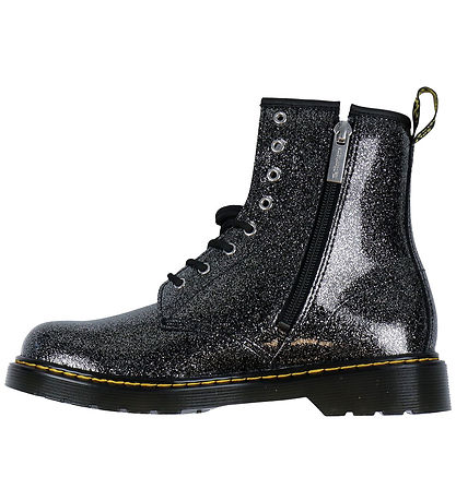 Dr. Martens Kängor - 1460 Y - Nebulosor Glitter - Black/Silver