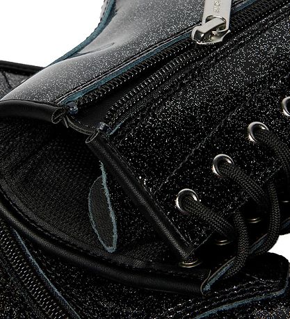 Dr. Martens Kängor - 1460 Y - Nebulosor Glitter - Black/Silver