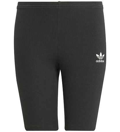 adidas Originals Bicycle Shorts - Rib - Black w. Logo