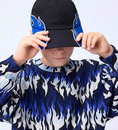 Molo Cap - Steel - Blue Flame