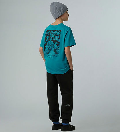 The North Face T-shirt - Oversize - Tofs Blue m. Tryck