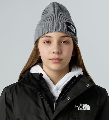 The North Face Mössa - Stickad - Rib - Kids - Medium+ Grey Heath