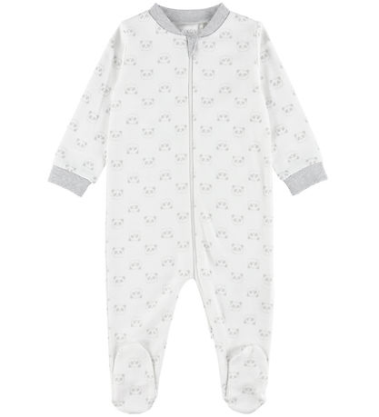 Fixoni Pyjamapak m. Rits/Voet - Grey Melange
