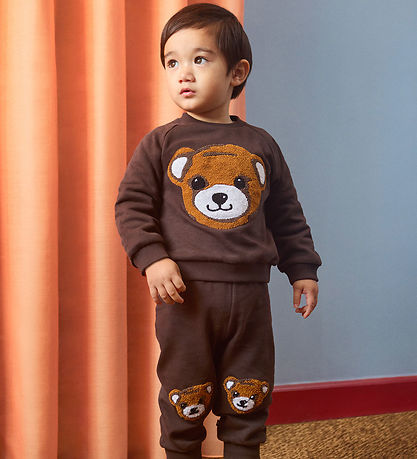 Molo Peysa - Diskur - Teddy Friend - Dark Cocoa