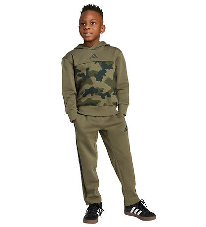 adidas Performance Jogging galli - LK Camo FL SET - OLITR/White