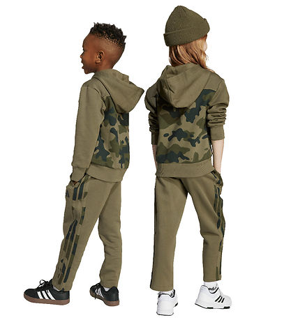 adidas Performance Jogging galli - LK Camo FL SET - OLITR/White