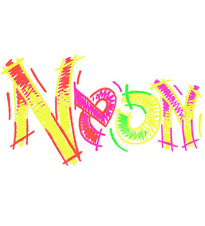 Faber-Castell Tússlitir - Hrista og mála Akrýl - 4 Stk. - Neon