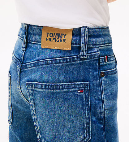 Tommy Hilfiger Gallabuxur - Straight Vintage - Vintage Medium+ G