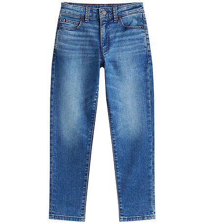 Tommy Hilfiger Gallabuxur - Straight Vintage - Vintage Medium+ G