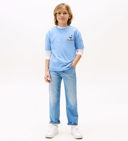 Tommy Hilfiger Jeans - Skøyteløper Light Vask - Vintage