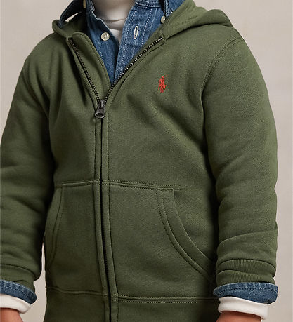 Polo Ralph Lauren Cardigan - Myntugrænt Olive