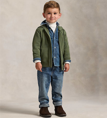 Polo Ralph Lauren Cardigan - Myntugrænt Olive