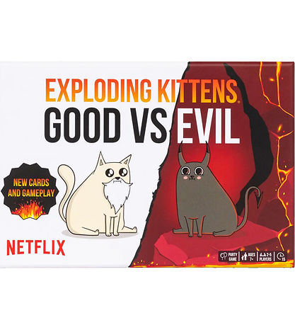 Asmodee Game - Exploding Kittens Good vs Evil Nordic