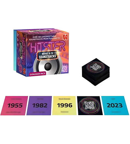 Asmodee Game - Hitster Soundtracks Nordic
