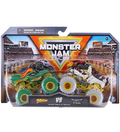 Monster Jam Truck - 1:64 - 2er-Pack - Druckguss