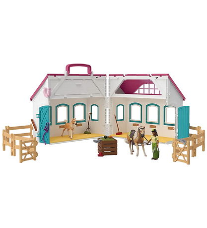 Schleich Horse Club - Offener Pferdestall - 60 Teile - 42703