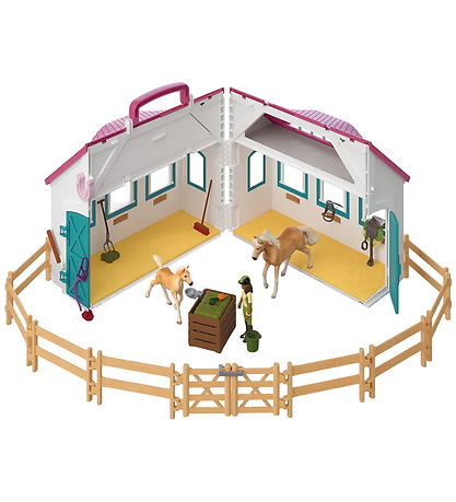 Schleich Horse Club - Offener Pferdestall - 60 Teile - 42703