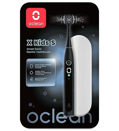 Oclean Rafmagnstannbursti - X Kids S - Svart
