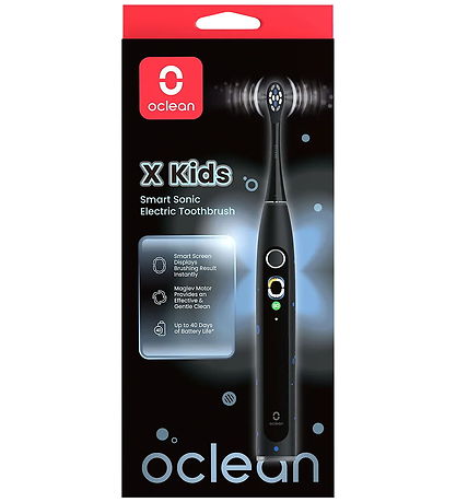 Oclean Rafmagnstannbursti - X Kids - Svart