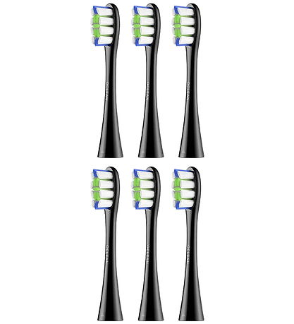 Oclean Zahnbürstenköpfe - 6er-Pack - Schwarz