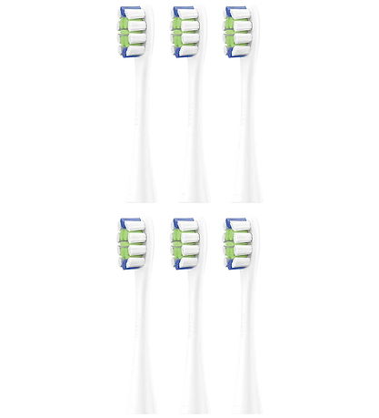 Oclean Zahnbürstenköpfe - 6er-Pack - Weiß