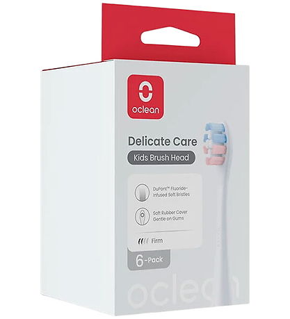 Oclean Zahnbürstenköpfe - Zart Care - 6er-Pack - Weiß