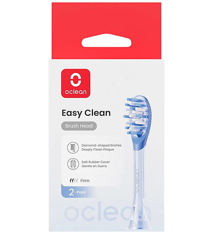 Oclean Zahnbürstenköpfe - Easy Clean - 2er-Pack - Blau