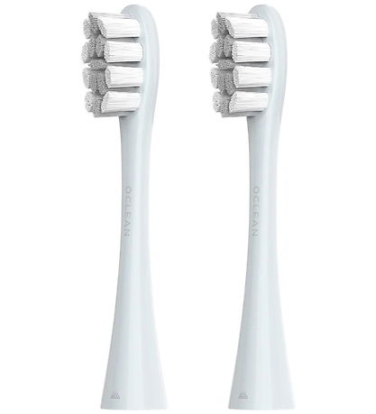 Oclean Zahnbürstenköpfe - Professional Clean - 2er-Pack - Silber