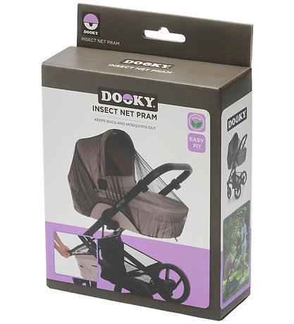Dooky Insect Net To Pram - Black