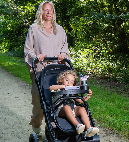 Dooky Snack & activity tray For Pram & Stroller - Black