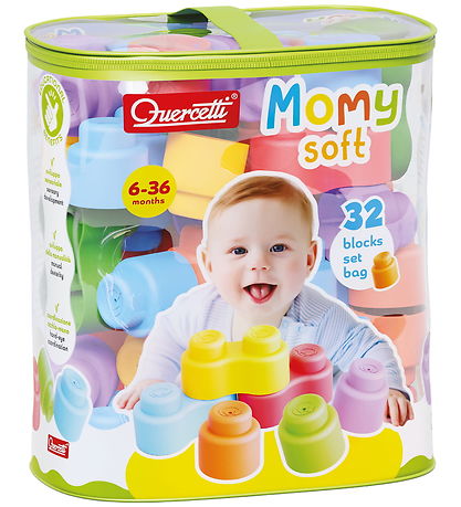 Quercetti Soft Blocks - 32 pcs - Momy Soft