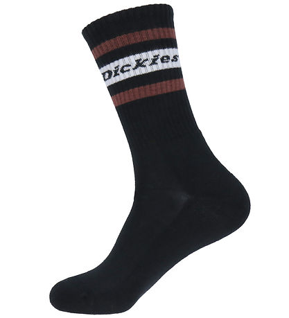 Dickies Socken - 2er-Pack - Genola - Schwarz/Tibetrot