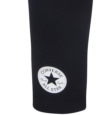 Converse Leggings - Wordmark - Black