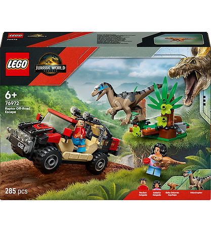 LEGO® Jurassic World - Escape from Raptor 76972 - 285 Parts