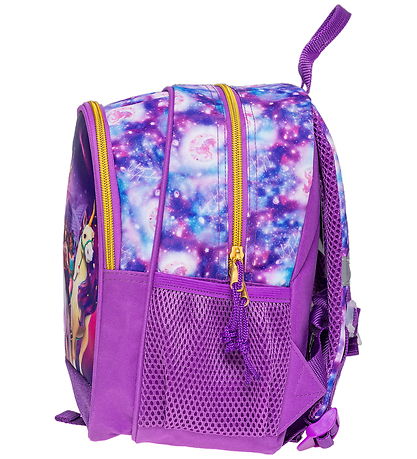 Unicorn Academy Bakpoki - Small - Fjólublátt/Glitter